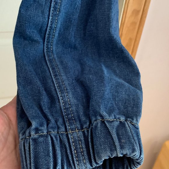 Shein Crop Denim Jacket Size 4X - Picture 5 of 6